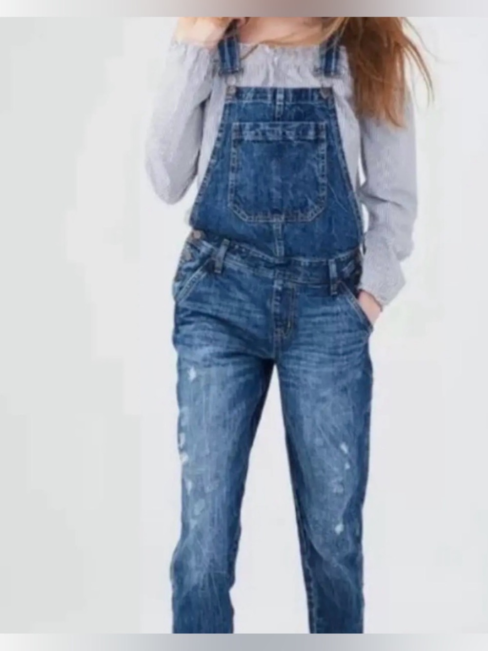 Aeropostale | Dark Denim Adjustable Distressed Fitted Back Pocket TRENDY Size S